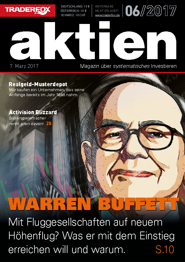 Cover des Aktien-Magazins 06 / 2017 vom 07. März 2017