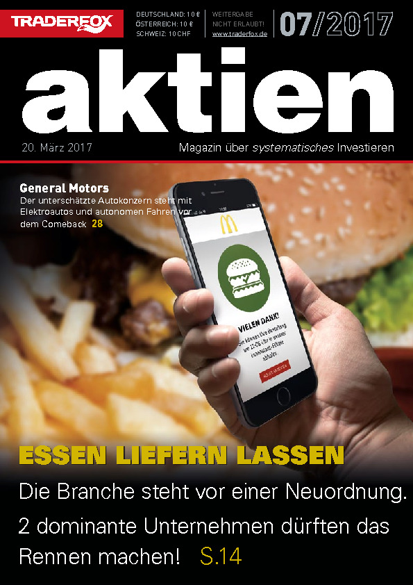 Cover des Aktien-Magazins 07 / 2017 vom 20. März 2017