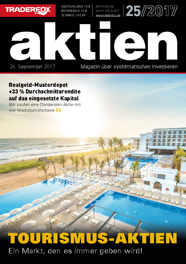 Cover des Aktien-Magazins 25 / 2017 vom 25. September 2017