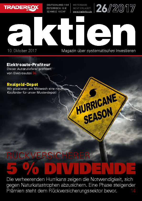 Cover des Aktien-Magazins 26 / 2017 vom 09. Oktober 2017