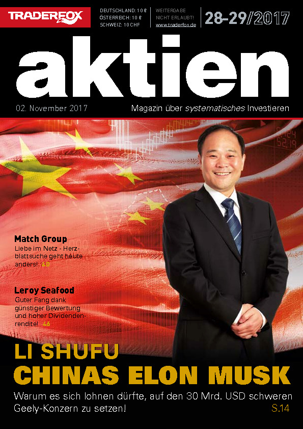 Cover des Aktien-Magazins Nr. 28+29 / 2017 vom 02. November 2017