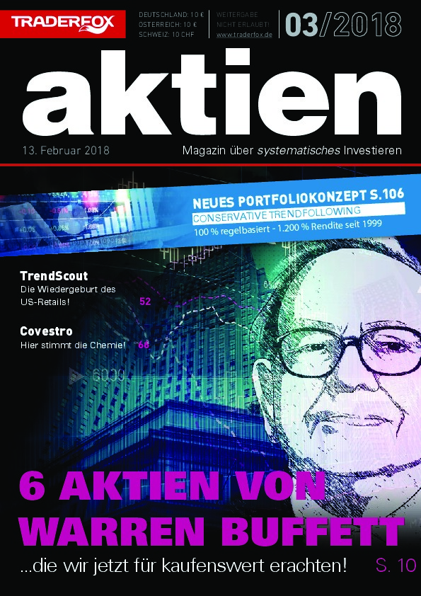 Cover des Aktien-Magazins 03 / 2018 vom 12. Februar 2018