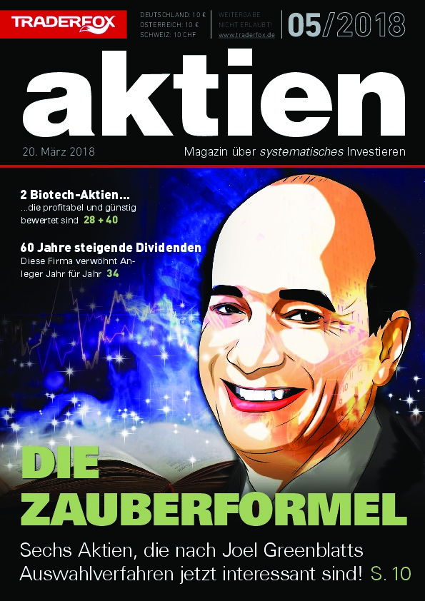 Cover des Aktien-Magazins Nr. 05 / 2018 vom 19. März 2018
