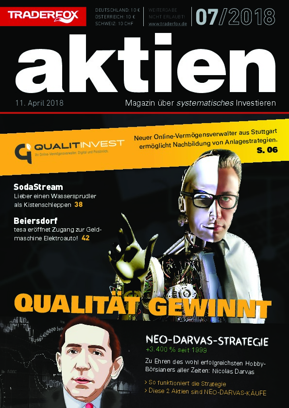 Cover des Aktien-Magazins Nr. 07 / 2018 vom 10. April 2018
