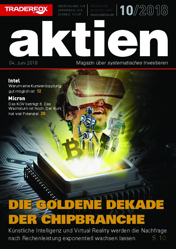 Cover des Aktien-Magazins Nr. 10 / 2018 vom 04. Juni 2018