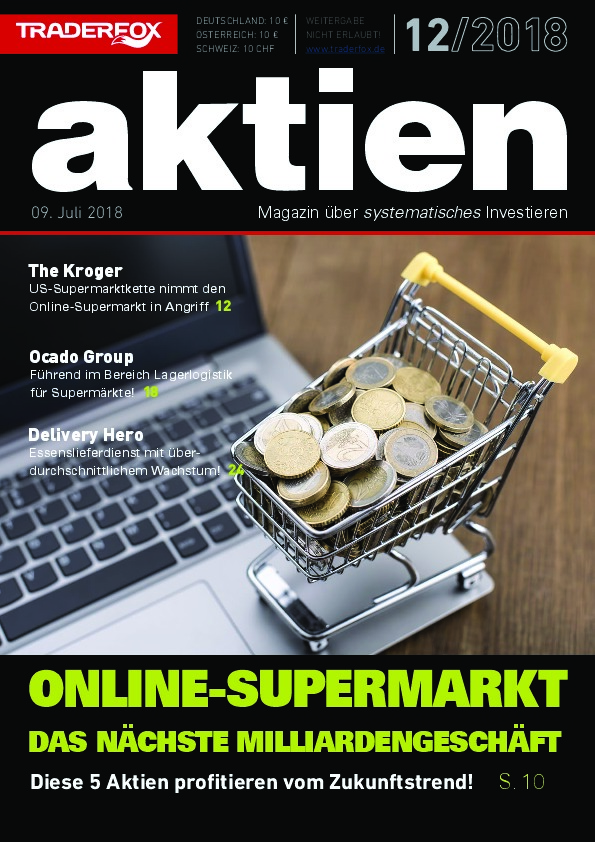 Cover des Aktien-Magazins Nr 12 / 2018 vom 09. Juli 2018