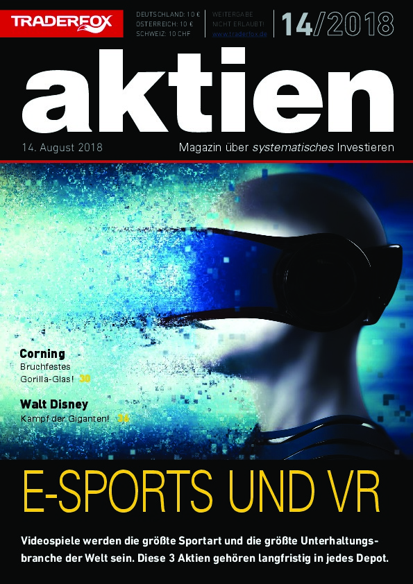 Cover des Aktien-Magazins Nr. 14 / 2018 vom 14. August 2018