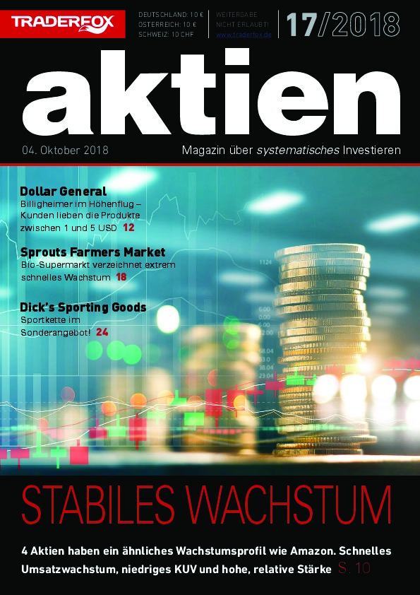 Cover des Aktien-Magazins Nr. 17 / 2018 vom 03. Oktober 2018