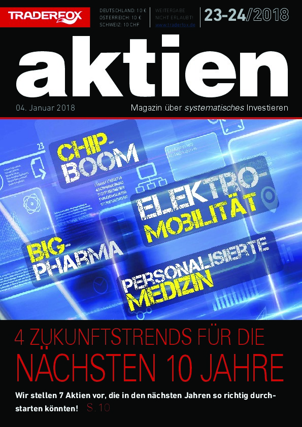 Cover des Aktien-Magazins Nr. 23-24 vom 04. Januar 2019