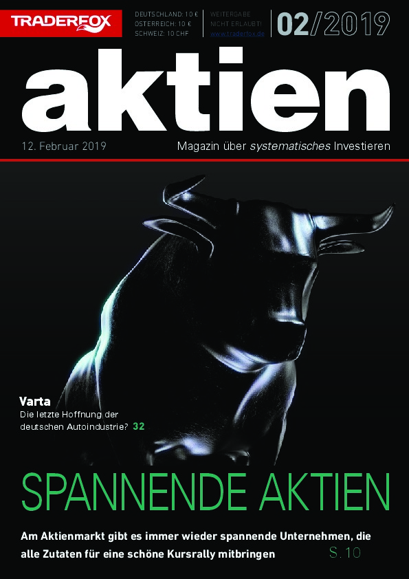 Cover des Aktien-Magazins Nr. 02 / 2019 vom 11. Februar 2019