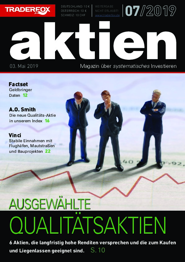 Cover des Aktien-Magazins Nr. 07 / 2019 vom 02. Mai 2019