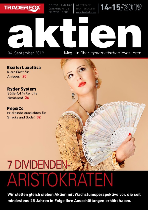 Cover des Aktien-Magazins 14+15 / 2019 vom 03. September 2019