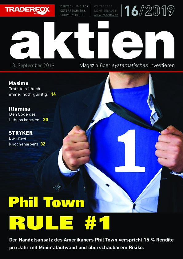 Cover des Aktien-Magazins 16 / 2019 vom 13. September 2019