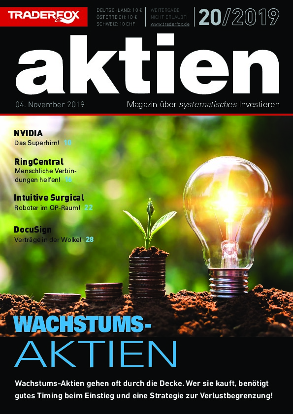 Cover des Aktien-Magazins 20 / 2019 vom 04. November 2019