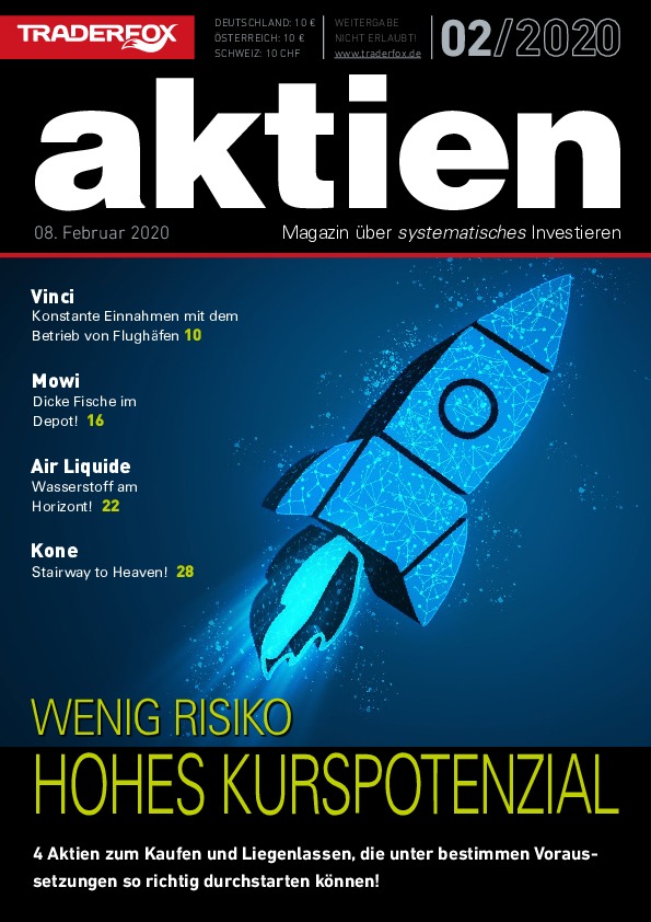 Cover des Aktien-Magazins 02 / 2020 vom 08. Februar 2020