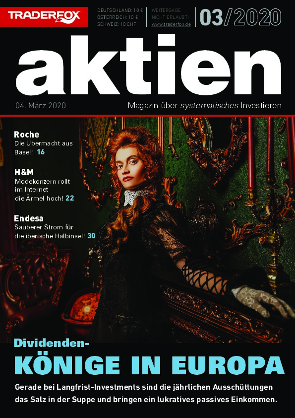 Cover des Aktien-Magazins 03 / 2020 vom 04. März 2020