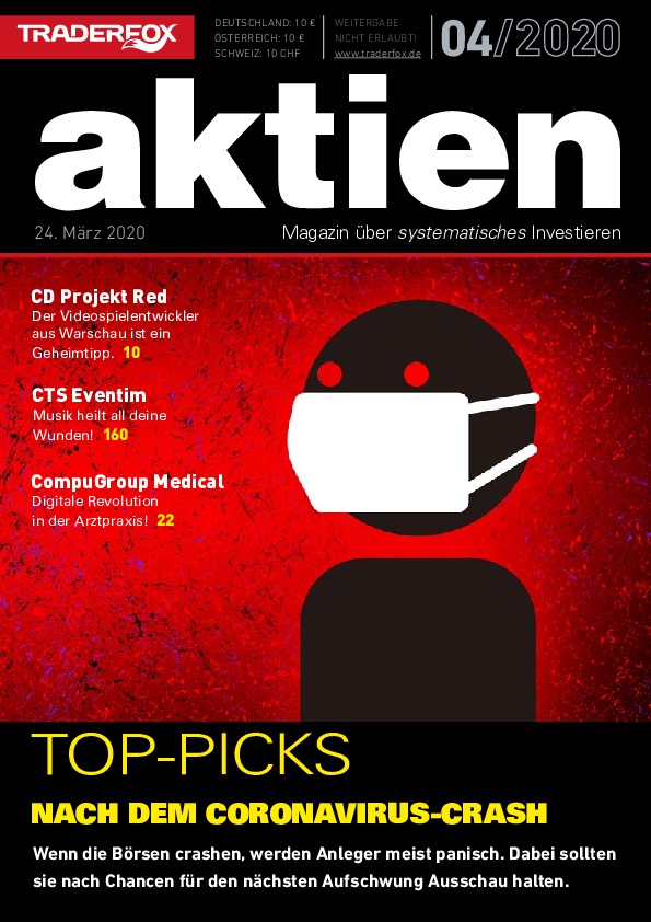 Cover des Aktien-Magazins 04 / 2020 vom 24. März 2020