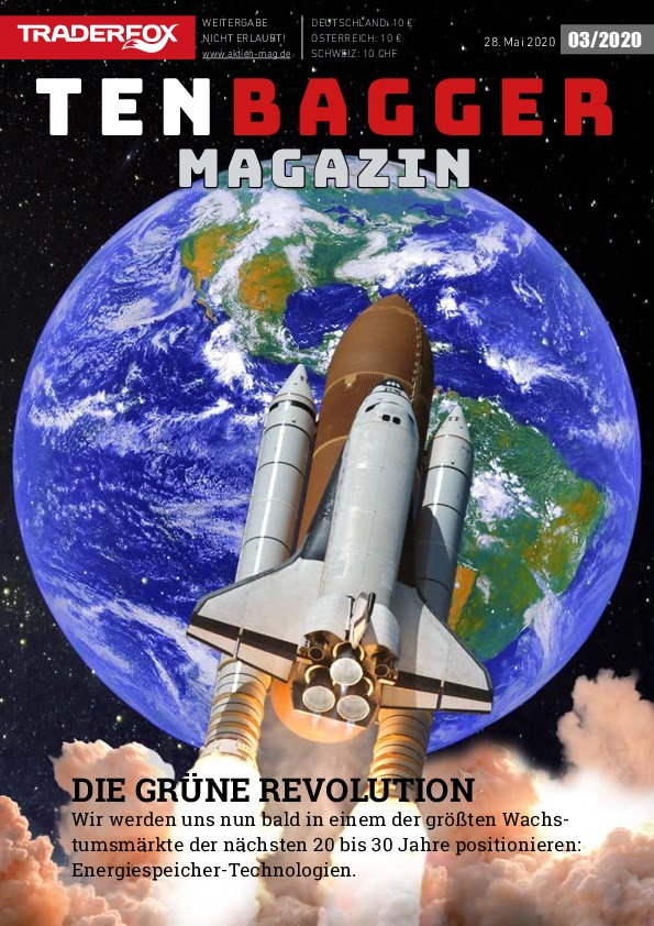 Cover des Tenbagger Magazins 03 / 2020 vom 27. Mai 2020