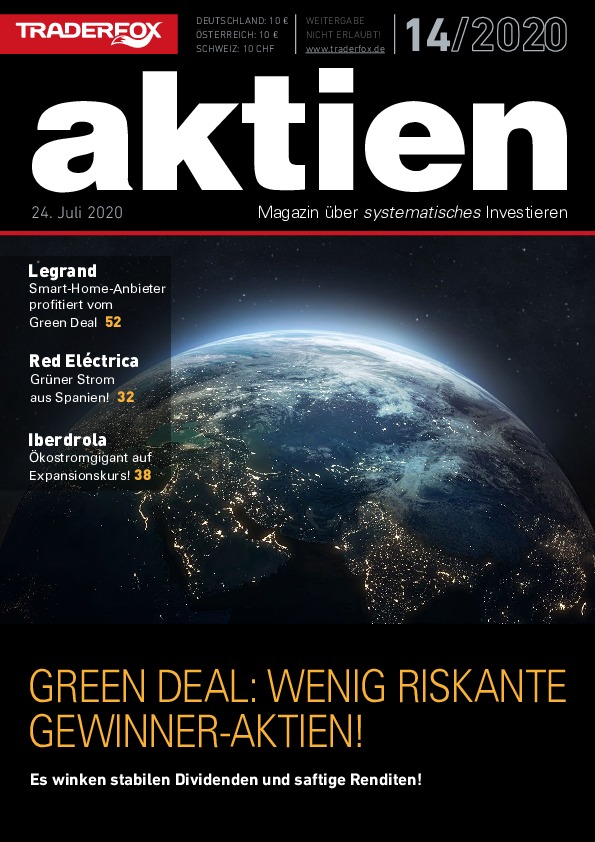 Cover des Aktien-Magazins 14 / 2020 vom 23. Juli 2020