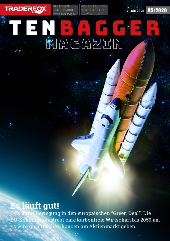 Cover des Tenbagger Magazins 05 / 2020 vom 17. Juli 2020