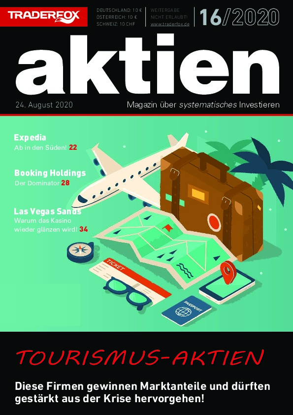 Cover des Aktien-Magazins 16 / 2020 vom 24. August 2020