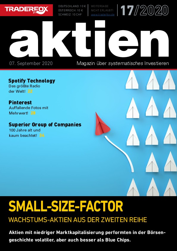 Cover des Aktien-Magazins 17 / 2020 vom 06. September 2020