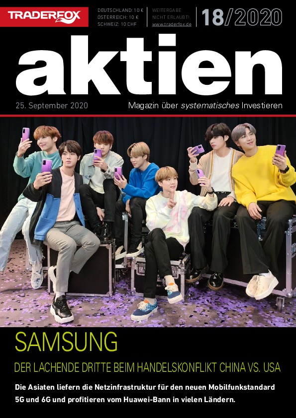 Cover des Aktien-Magazins 18 / 2020 vom 25. September 2020