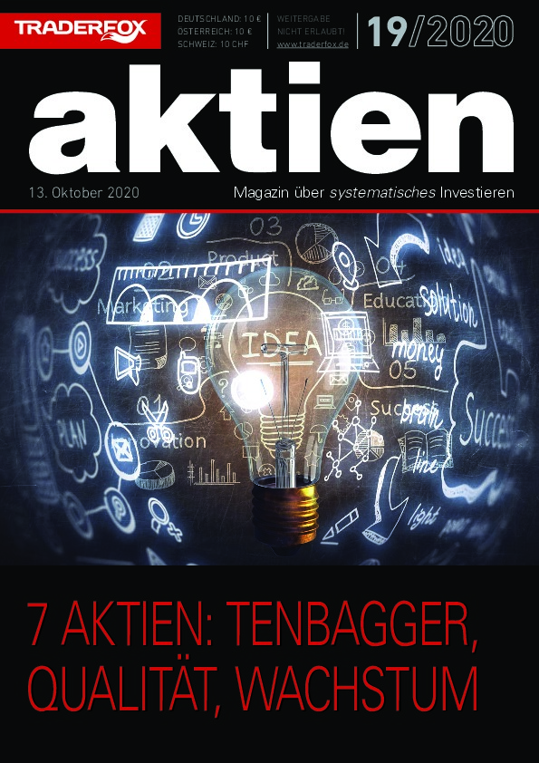 Cover des Aktien-Magazins 19 / 2020 vom 12. Oktober 2020