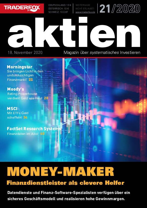 Cover des Aktien-Magazins 21 / 2020 vom 18. November 2020
