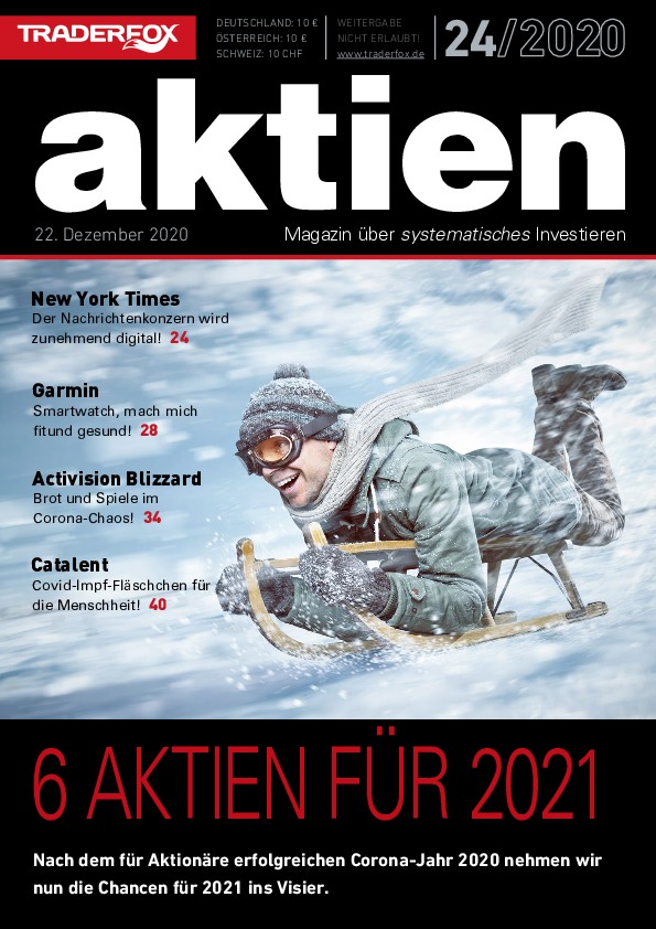 Cover des Aktien-Magazins 24 / 2020 vom 22. Dezember 2020