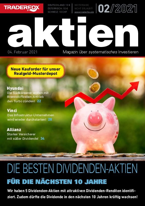 Cover des Aktien-Magazins 02 / 2021 vom 04. Februar 2021