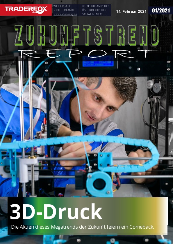 Cover des Trendfollowing-Magazin 01 / 2021 vom 14. Februar 2021