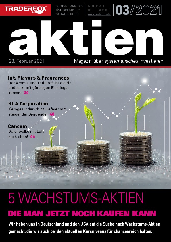 Cover des Aktien-Magazins 03 / 2021 vom 23. Februar 2021