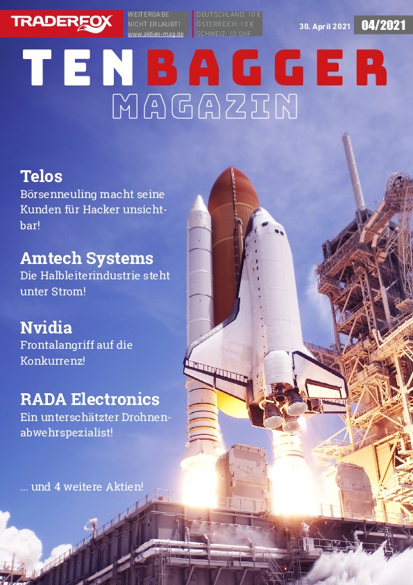 Cover des Tenbagger Magazins 04 / 2021 vom 29. April 2021