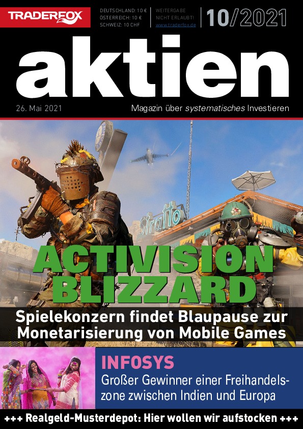 Cover des Aktien-Magazins 10 / 2021 vom 25. Mai 2021