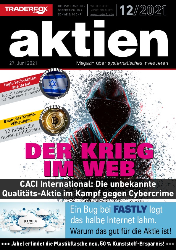 Cover des Aktien-Magazins 12 / 2021 vom 26. Juni 2021