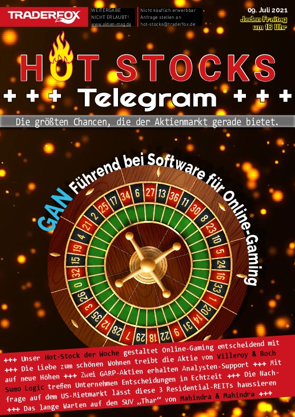Cover des Trendfollowing-Magazin 12 / 2021 vom 09. Juli 2021