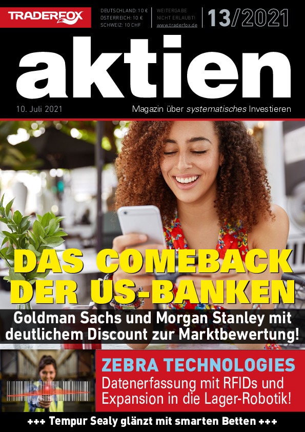 Cover des Aktien-Magazins 13 / 2021 vom 09. Juli 2021