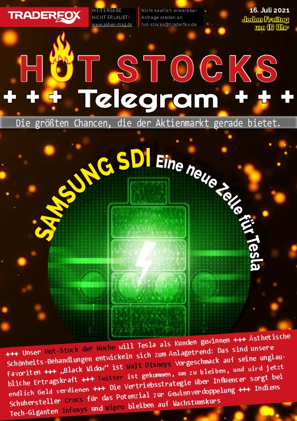 Cover des Trendfollowing-Magazin 13 / 2021 vom 16. Juli 2021