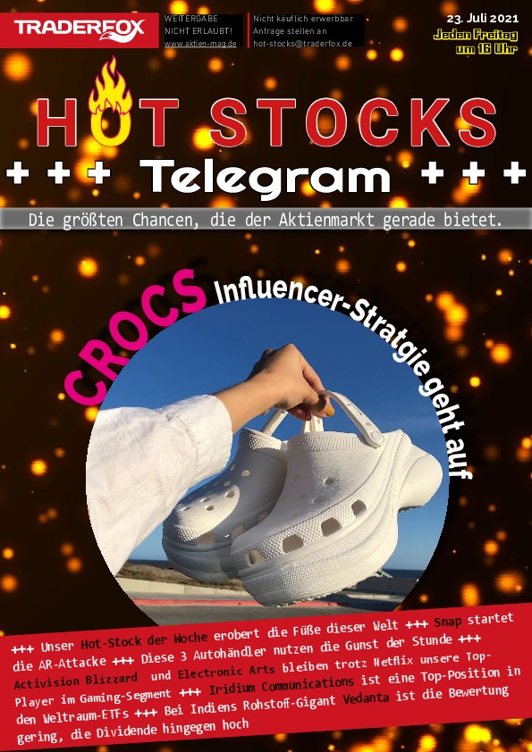 Cover des Trendfollowing-Magazin 14 / 2021 vom 23. Juli 2021
