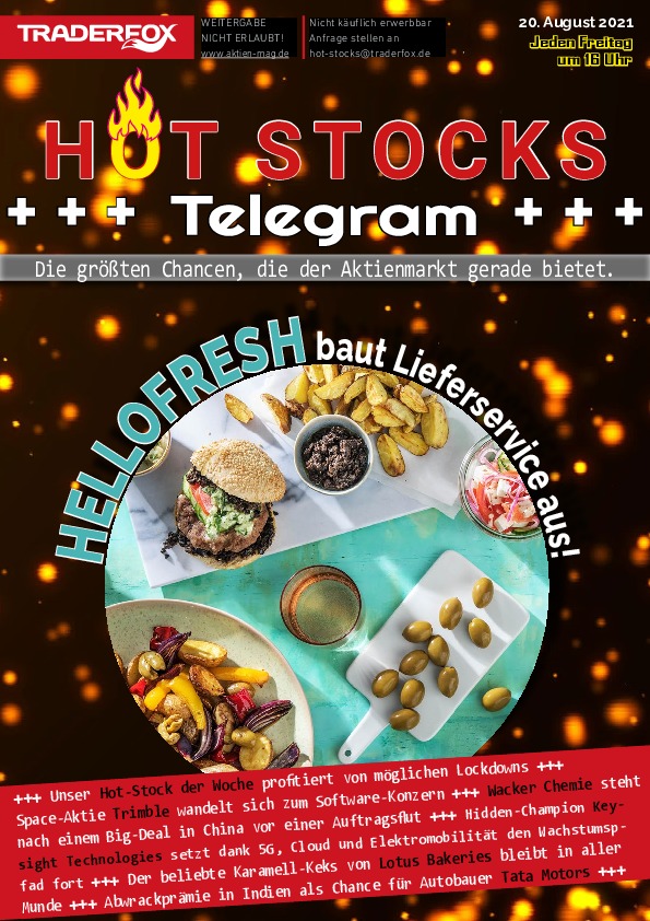 Cover des Trendfollowing-Magazin 18 / 2021 vom 20. August 2021
