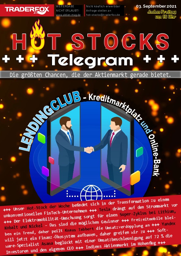 Cover des Trendfollowing-Magazin 20 / 2021 vom 03. September 2021