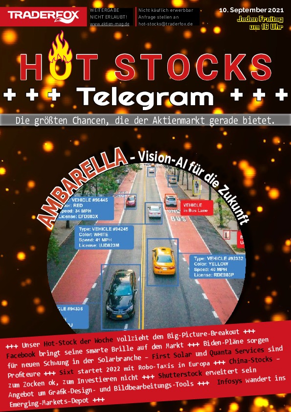 Cover des Trendfollowing-Magazin 21 / 2021 vom 10. September 2021