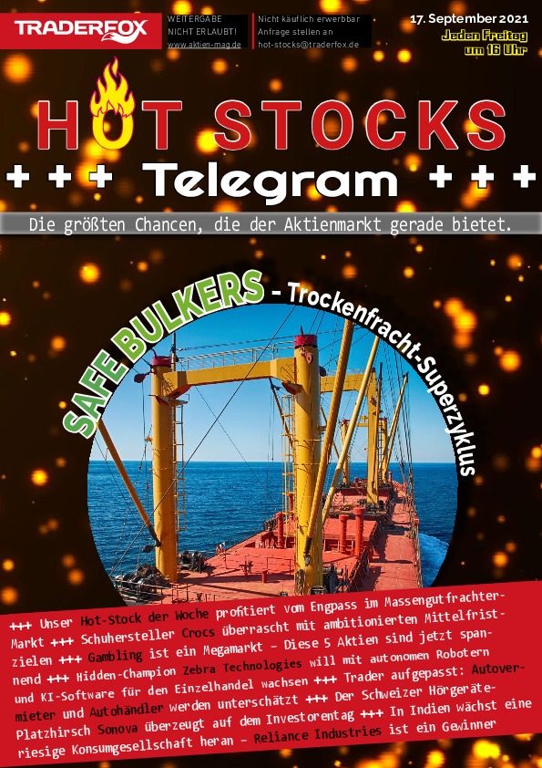 Cover des Trendfollowing-Magazin 22 / 2021 vom 17. September 2021
