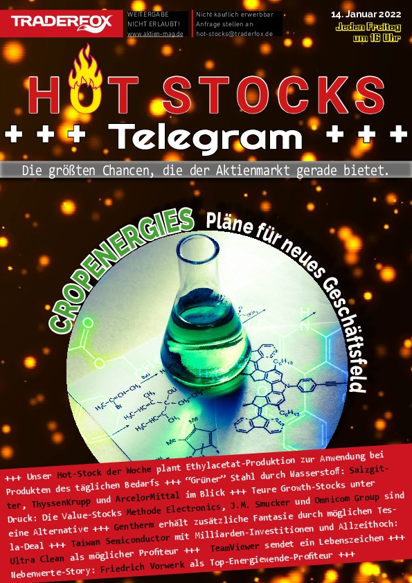 Cover des Trendfollowing-Magazin 02 / 2022 vom 14. Januar 2022