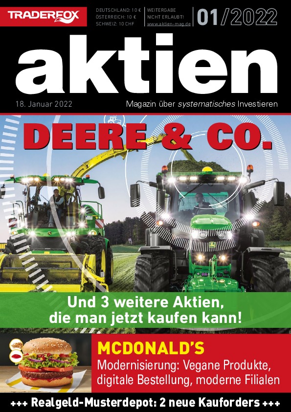 Cover des Aktien-Magazins 01 / 2022 vom 17. Januar 2022