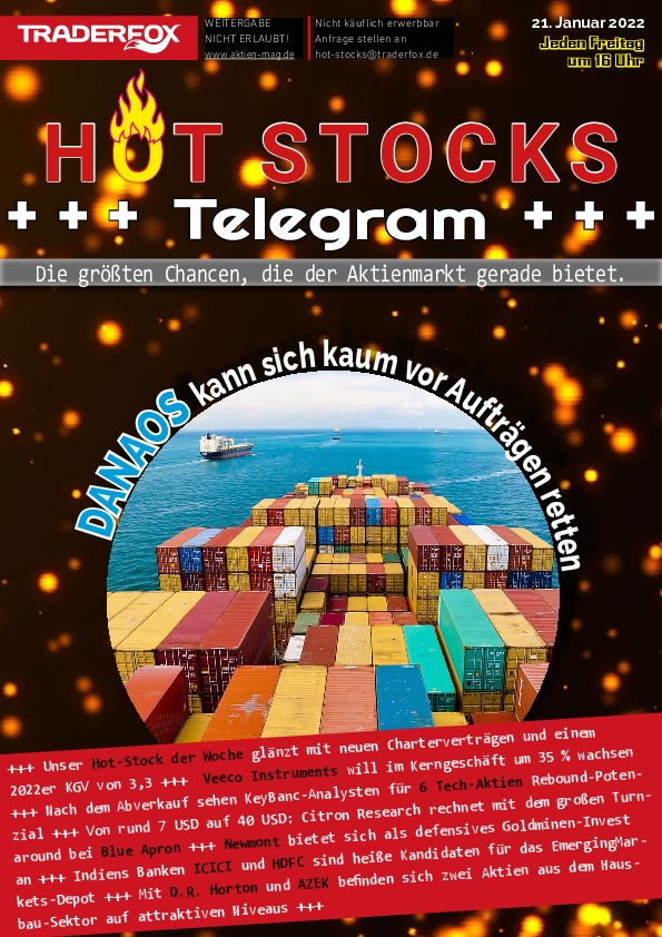 Cover des Trendfollowing-Magazin 03 / 2022 vom 21. Januar 2022