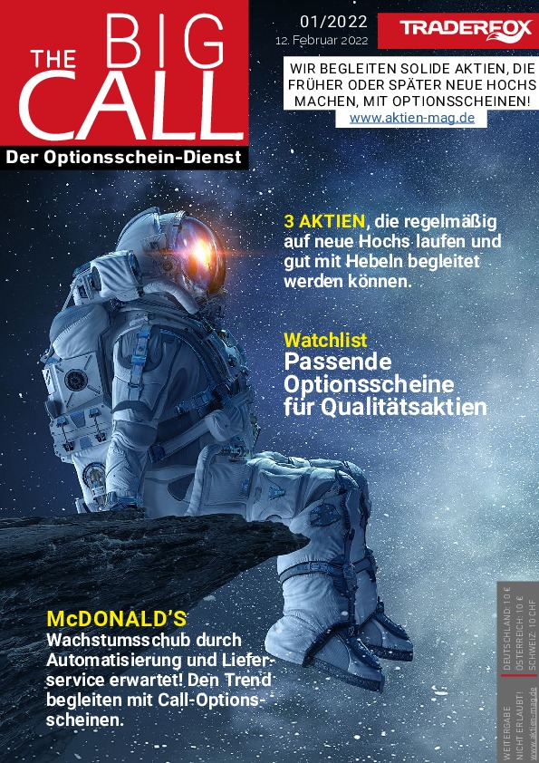 Cover des The Big Call-Magazins 08 / 2024 vom 08. Oktober 2024