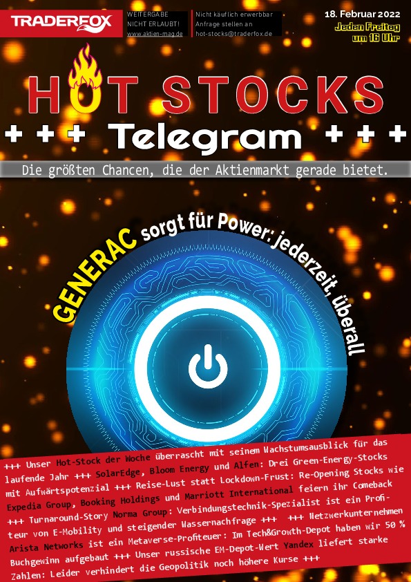 Cover des Trendfollowing-Magazin 07 / 2022 vom 18. Februar 2022