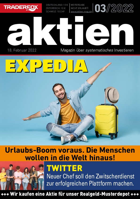 Cover des Aktien-Magazins 03 / 2022 vom 17. Februar 2022